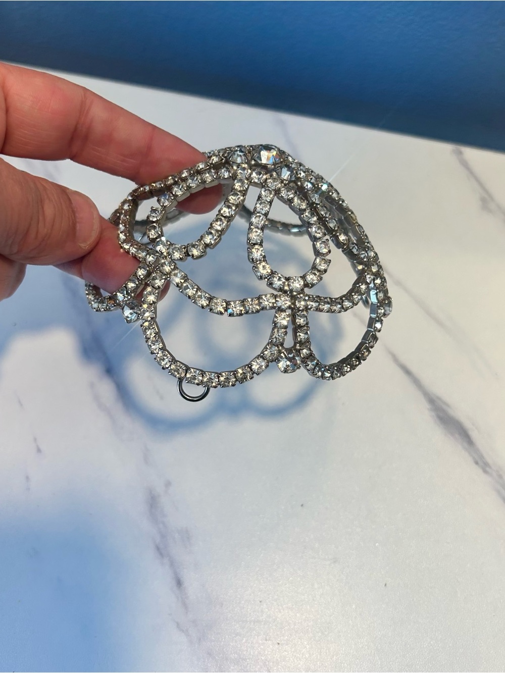 Hair Bun rhinestone nest Accessory - Picture 2 of 12